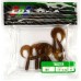 Силиконовая приманка на хищную рыбу, EOS Twister, 37мм, 10шт/уп, цвет №001